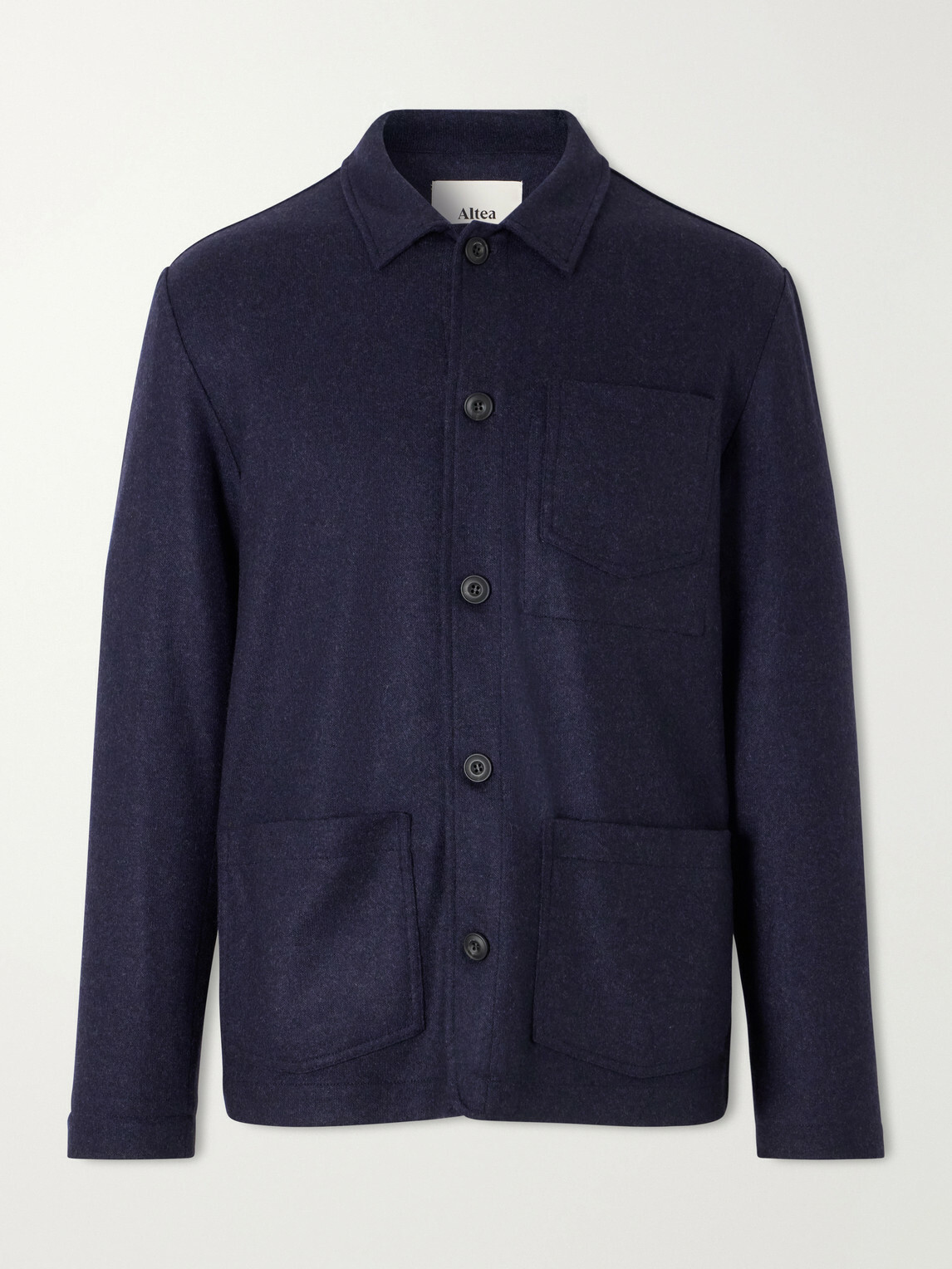 Altea - Pablo Cashmere Overshirt - Blue