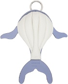 Loewe Blue Paula's Ibiza Whale Charm Keychain