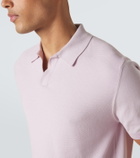 Canali Cotton and silk polo shirt