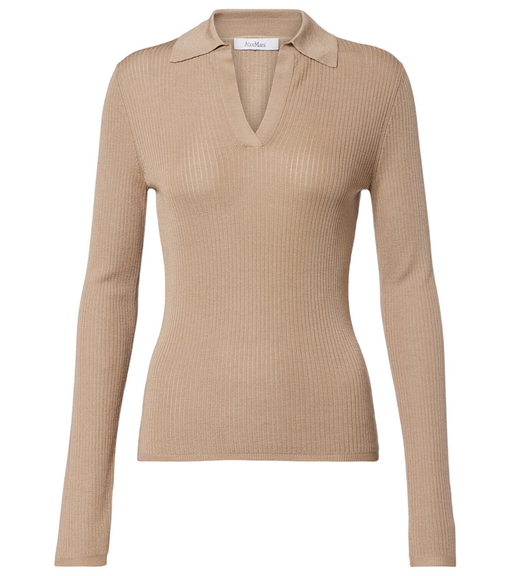 Photo: Max Mara Knitted silk and cashmere top