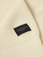 Rag & Bone - Future Staples Dexter Ribbed Organic Cotton Sweater - Neutrals