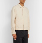 YMC - Linen and Cotton-Blend Canvas Shirt Jacket - Ecru