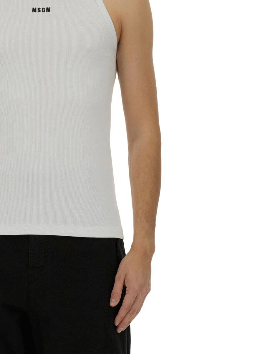 MSGM Cotton Tank Top
