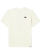 Nike - Sportswear Printed Organic Cotton-Jersey T-shirt - Neutrals