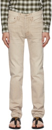 TOM FORD Beige Patch Jeans