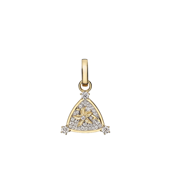Photo: FoundRae Resilience Blossoms 18kt gold pendant with diamonds