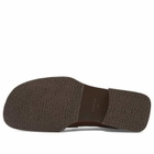 Eytys Men's Savant Calf Hair Leather Loafer in Mahogny