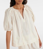 Ulla Johnson Loli cotton poplin blouse