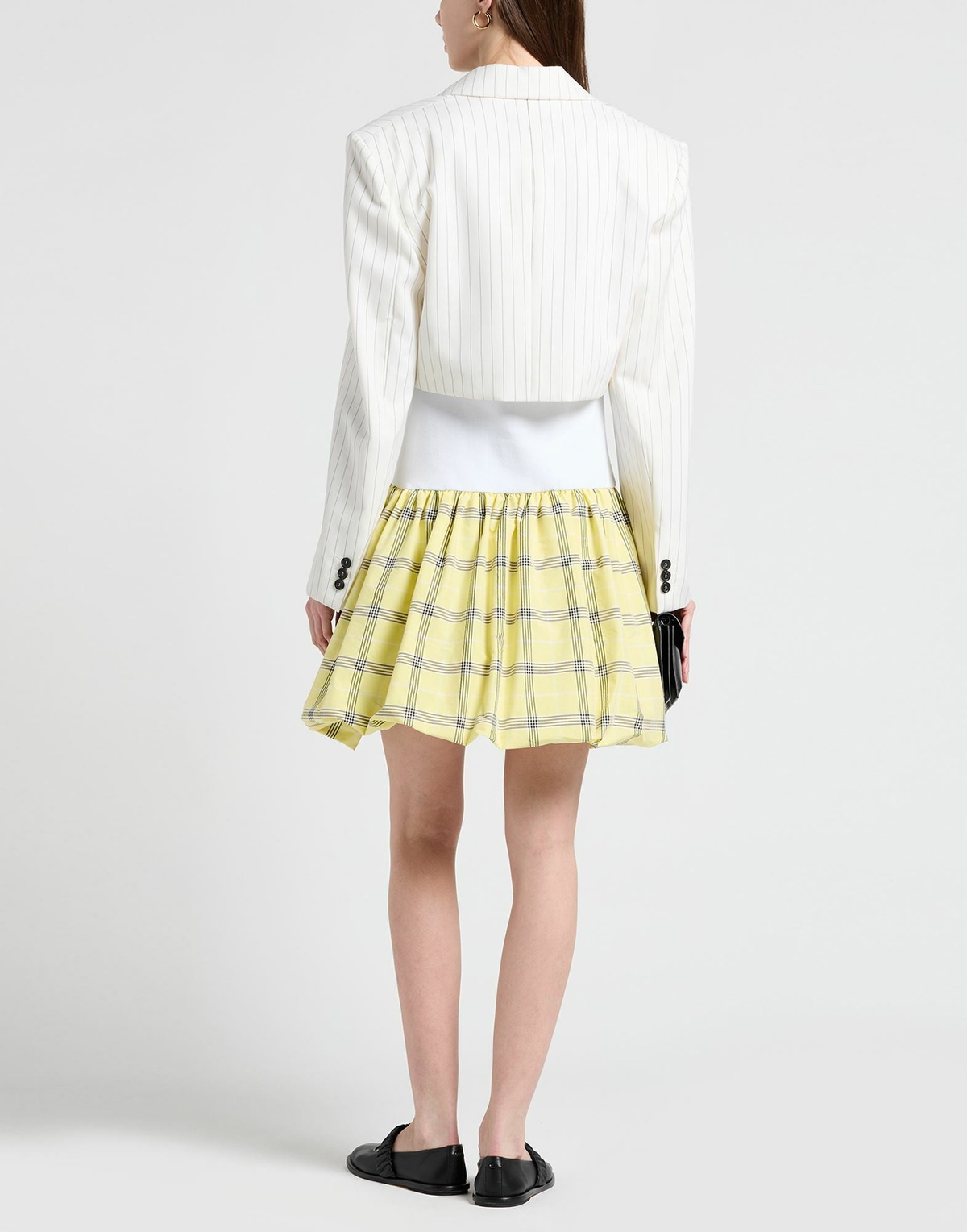 Msgm Womens Blazer in White