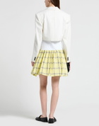 Msgm Womens Blazer in White