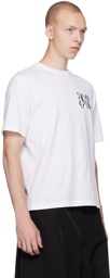 Palm Angels White Monogram T-Shirt