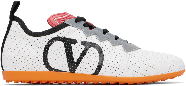 Photo: Valentino Garavani White Chromathon Sneakers