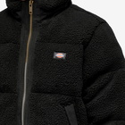 Dickies Men's Mount Hope Sherpa Puffer Jacket in Black