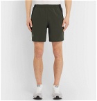 Under Armour - UA Launch SW Mesh-Panelled Shell Shorts - Green