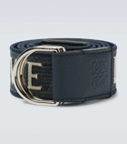 Loewe - Logo leather belt