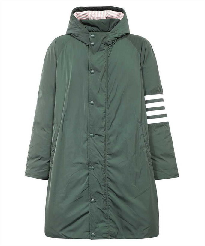 Photo: Thom Browne 4 Bar Football Sideline Parka In Poly Twill
