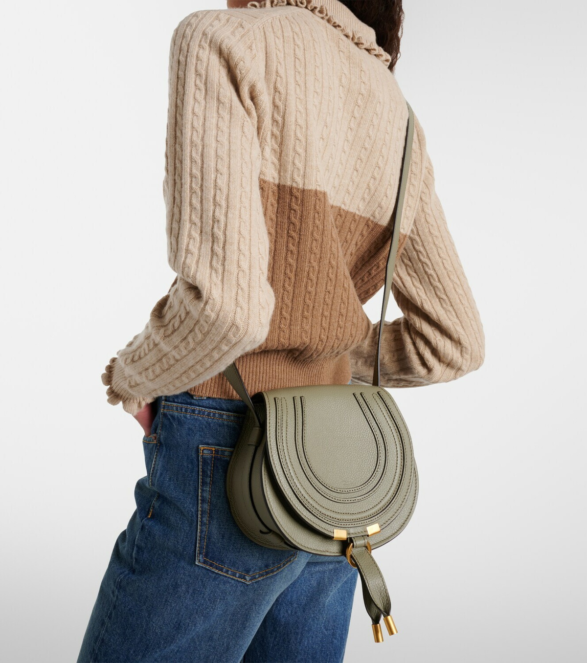 Chloé Marcie Small leather crossbody bag