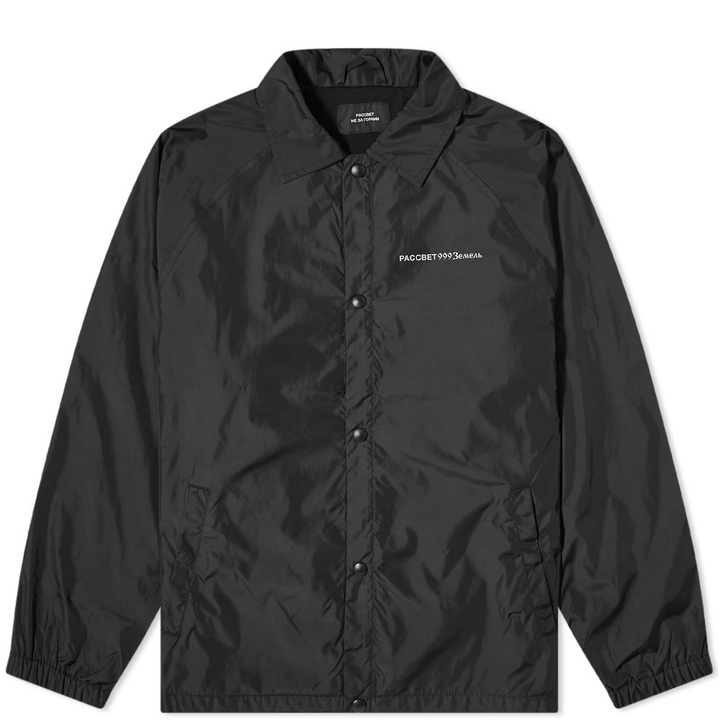 Photo: PACCBET Logo Coach Jacket