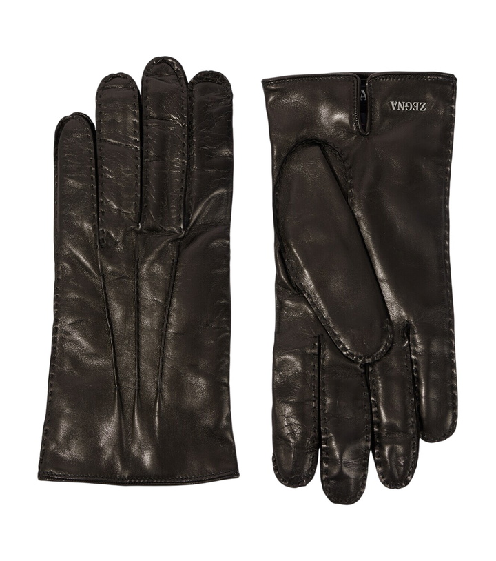 Photo: Zegna Leather gloves