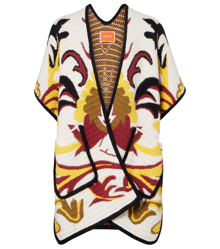 Photo: La DoubleJ In My Power patterned cape