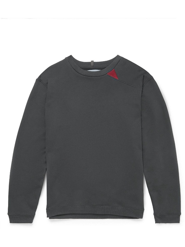 Photo: Klättermusen - Suttung Organic Cotton-Blend Jersey Sweater - Black