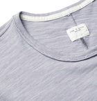 rag & bone - Classic Slub Cotton T-Shirt - Purple