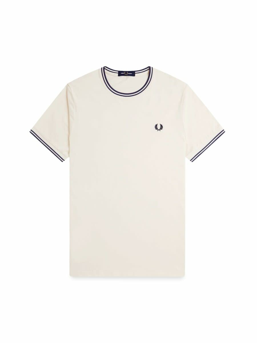 Fred Perry Men's x Raf Simons Printed Patch Relaxed T-Shirt
