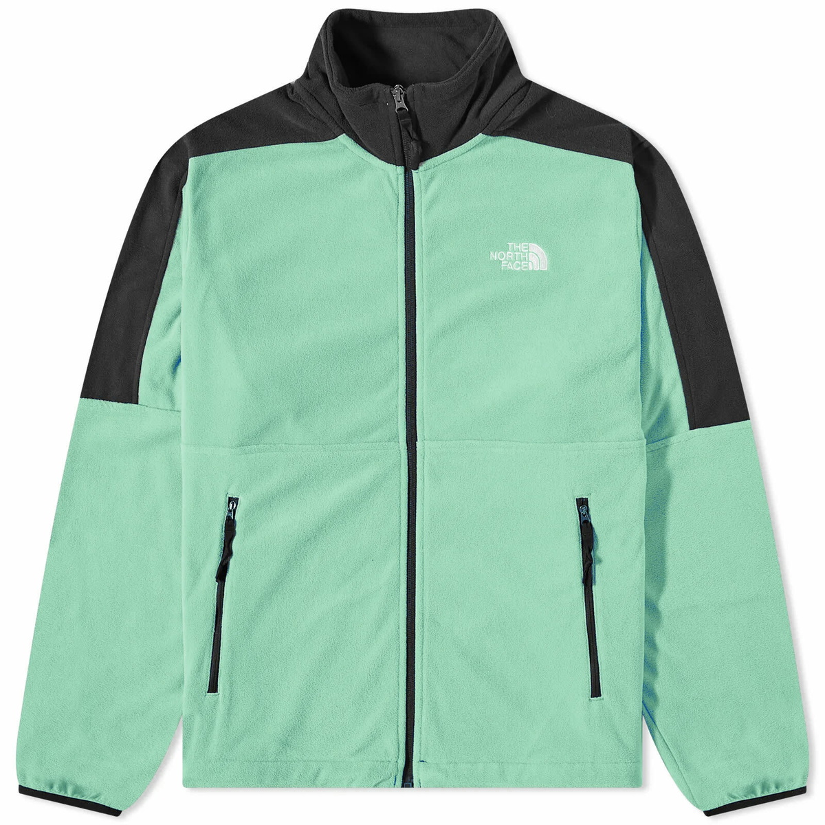 THE NORTH FACE - Logo-Print Fleece-Back Cotton-Blend Jersey Sweatshirt -  Green - S The North Face