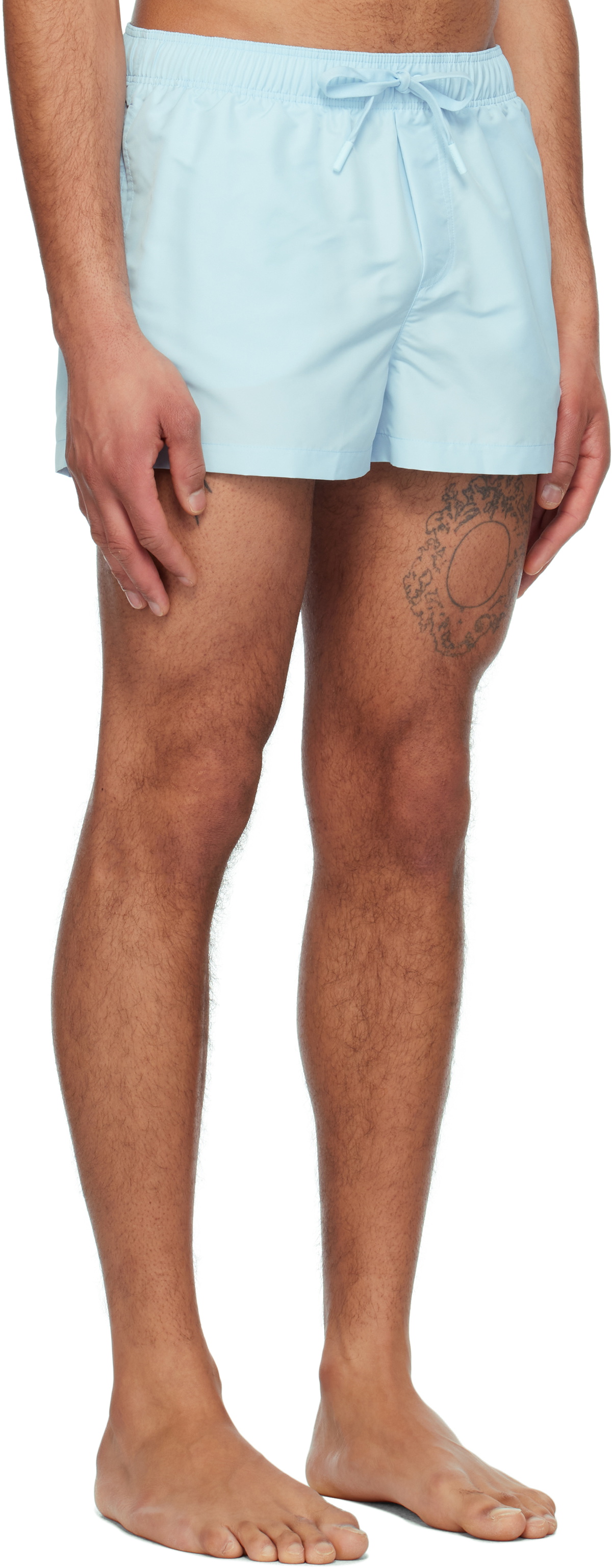 Blue Medusa Print Shorts main image 1