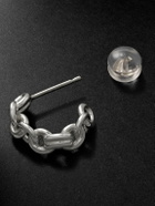 Spinelli Kilcollin - Fused Serpens Sterling Silver Single Hoop Earring