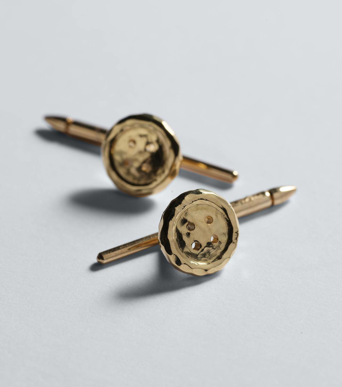 Octavia Elizabeth Set of 4 18kt gold button tux studs