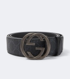 Gucci GG leather belt