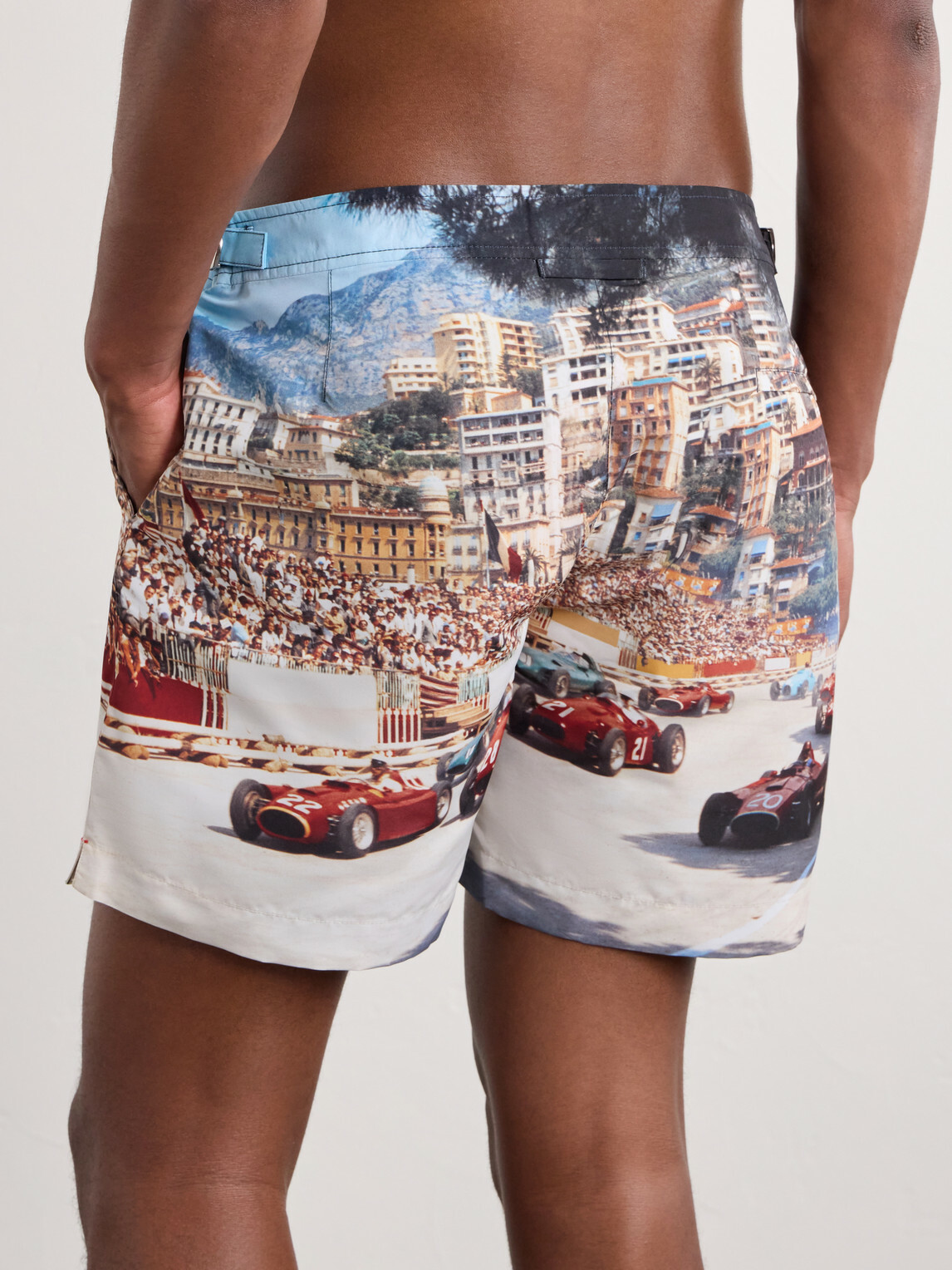 Orlebar Brown - Bulldog Straight-Leg Mid-Length Printed Swim Shorts - Multi