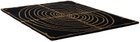 MAKI RUGS Black & Beige Bullseye Rug