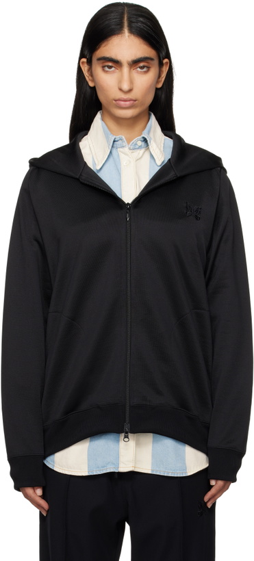 Photo: NEEDLES Black Zipped Hoodie