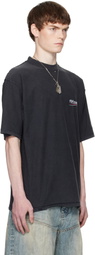 Balenciaga Gray Political Campaign Inside-Out T-shirt