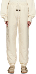 Essentials Off-White Drawstring Track Pants