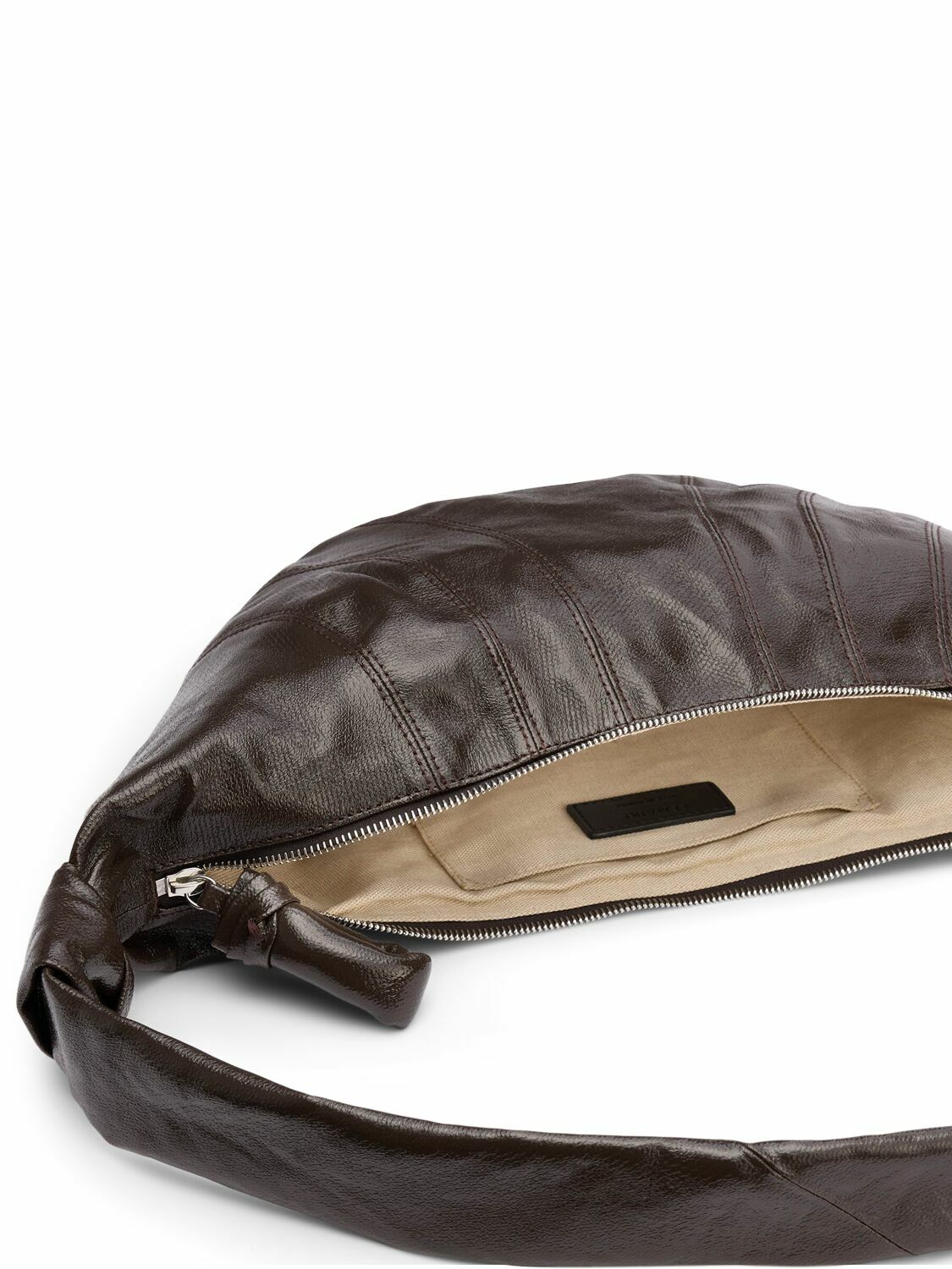 バッグ LEMAIRE MEDIUM CROISSANT COATED COTTON LEMAIRE Medium Croissant Coated Cotton Bag Lemaire