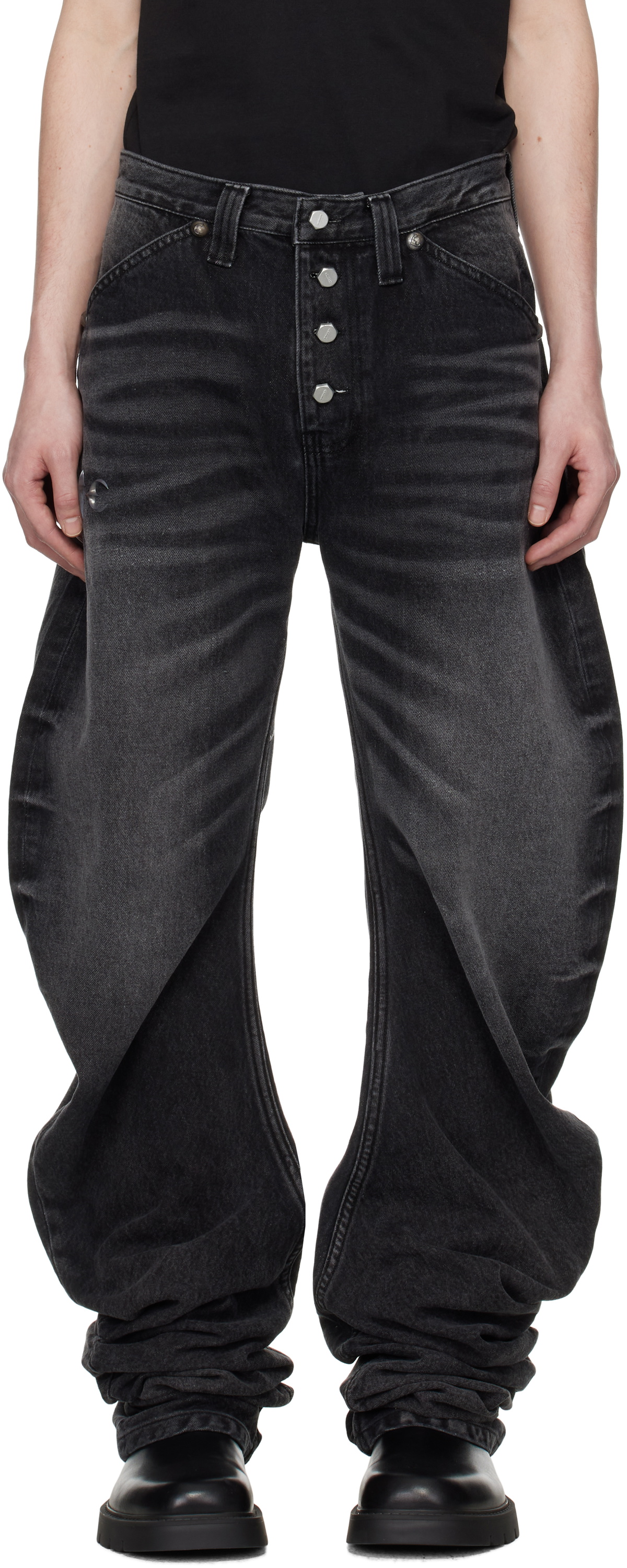 Thug Club Black Castle Cowboy Trousers Thug Club Thug Club Black Castle Cowboy Trousers Thug Club
