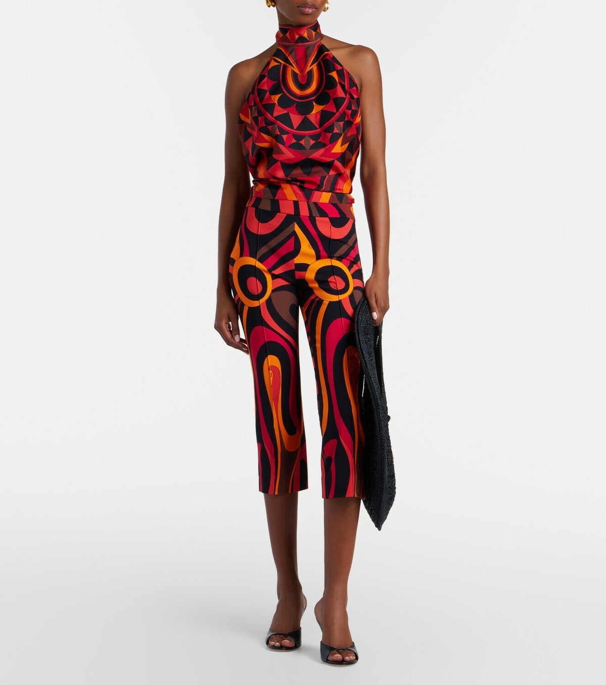 Pucci Marmo jersey capri pants