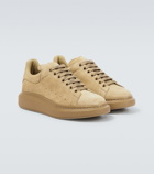 Alexander McQueen Oversized suede sneakers