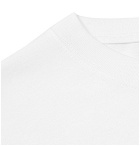 Nike - atmos Logo-Print Cotton-Jersey T-Shirt - White
