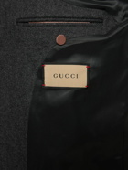 GUCCI - Double Breasted Wool Blend Jacket