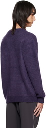 NEEDLES Purple Y-Neck Cardigan