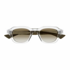 Saint Laurent Eyewear Sl 791003 Crystal Crystal Brown