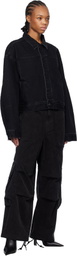 Entire Studios Black Gem Denim Jacket