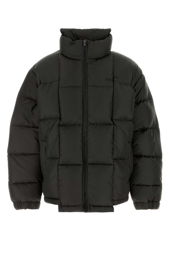 Photo: VETEMENTS Dark Brown Polyester Down Jacket