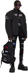 Balenciaga Black Ski Backpack