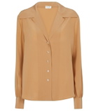 Saint Laurent Silk crêpe de chine shirt