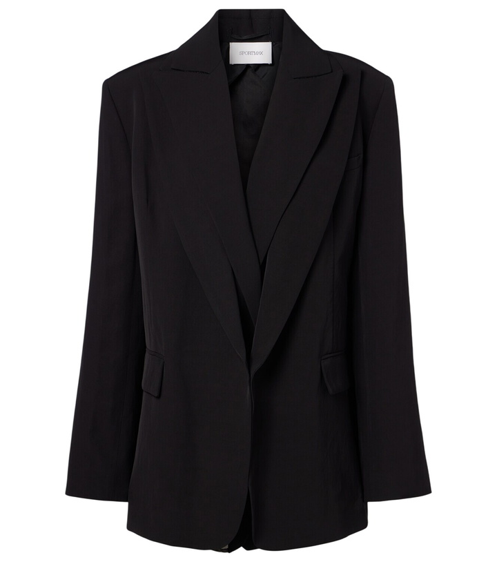 Photo: Sportmax Stenuta layered blazer